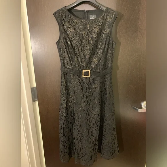 Adrianna Papell | Dresses | New Without Tags Adrianna Papell Lace Midi Dress  Size 8 | Poshmark